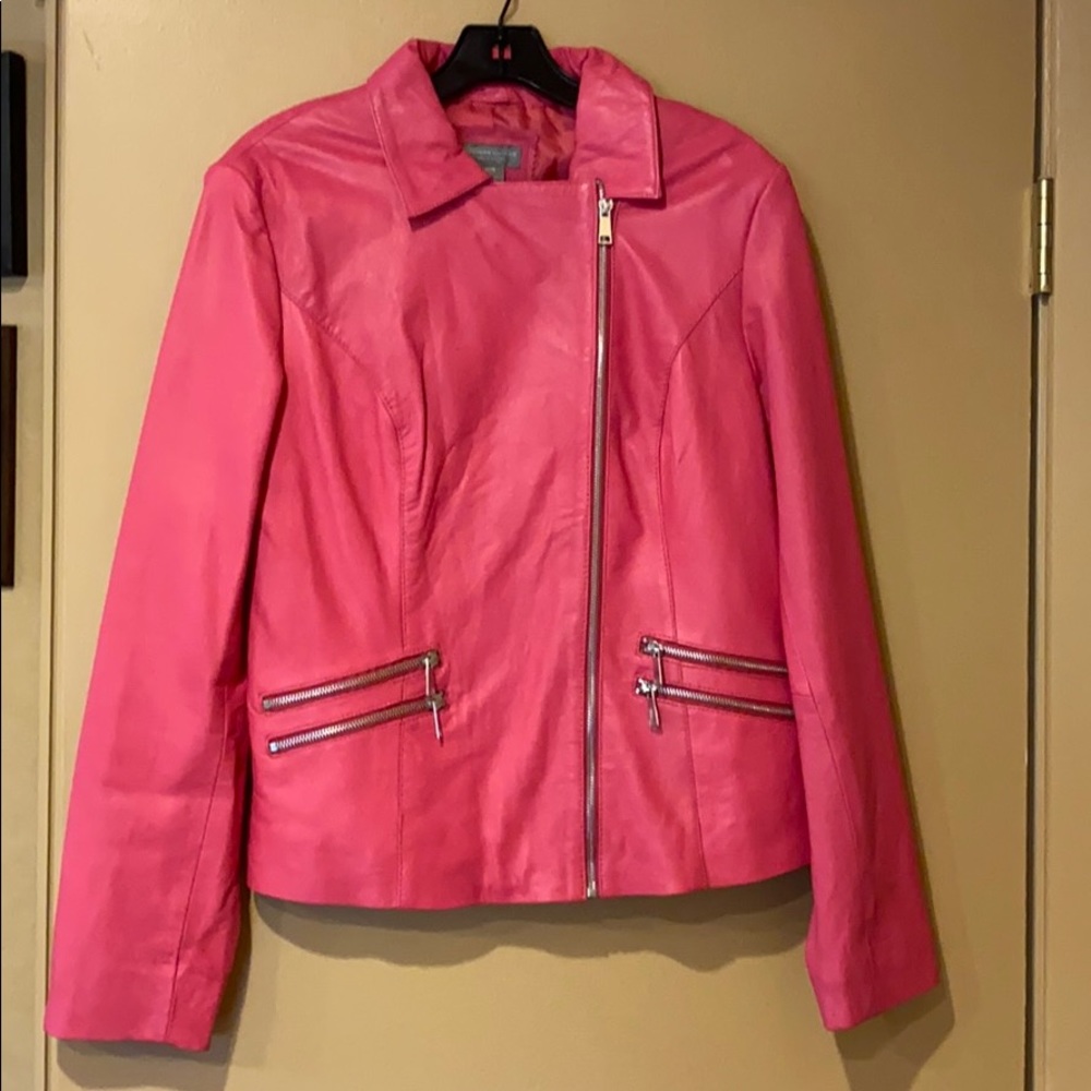 Neiman Marcus exclusive genuine leather jacket